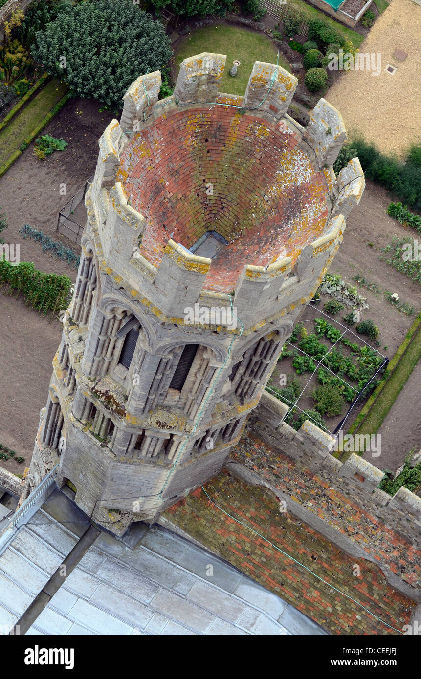 Cancave überdachten Turm Ely Kathedrale Stockfoto