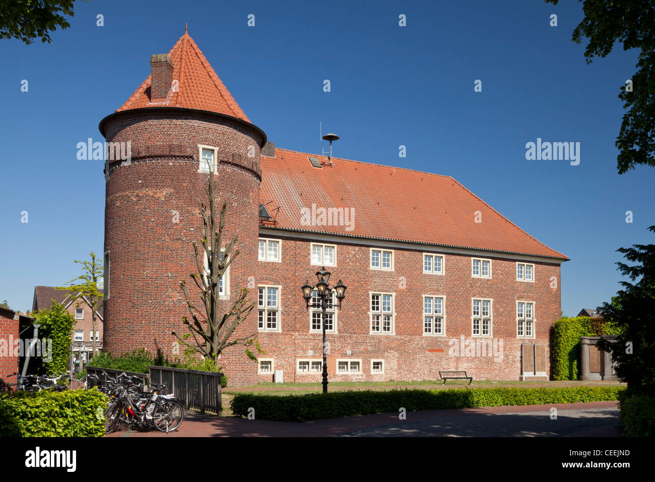 Museum Burg Ramsdorf, Velen, Münsterland, Nordrhein-Westfalen, Deutschland, Europa Stockfoto