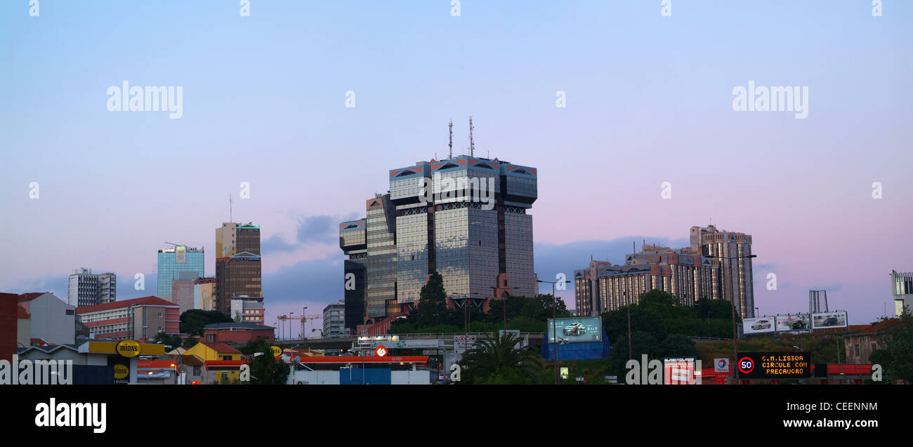Centro Comercial Das Einkaufszentrum Amoreiras Lissabon Portugal Stockfoto