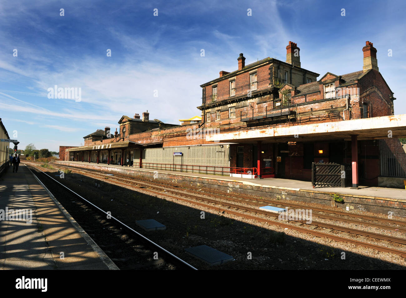 Wakefield Kirkgate Bahnhof, West Yorkshire, genannt als der schlimmste Station im Vereinigten Königreich Stockfoto