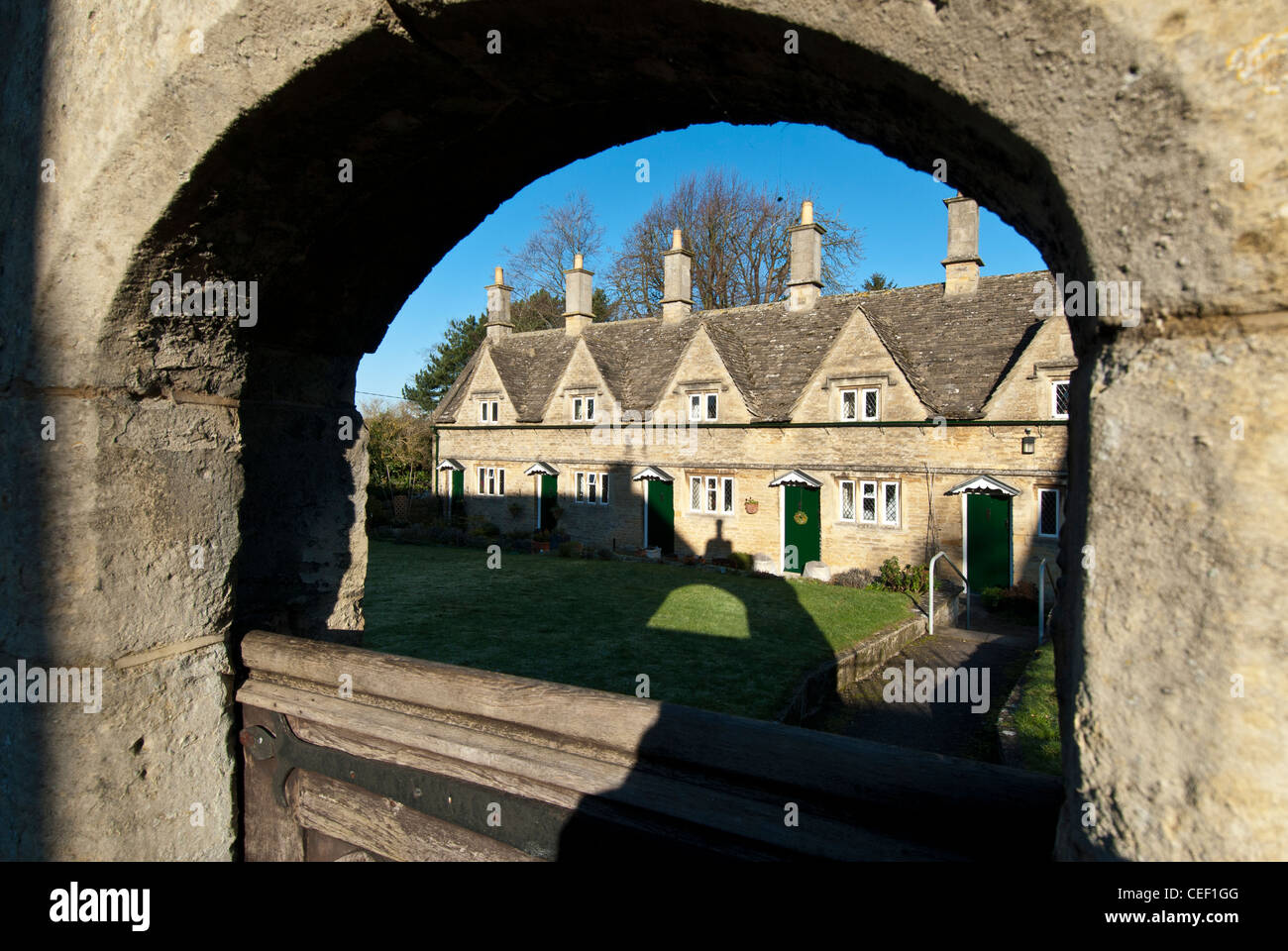 Almosen Häuser Chipping Norton, Oxfordshire, England, UK Stockfoto