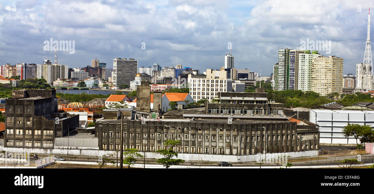 Recife Brasilien Antigo Recife Stadt Scape Stadtbild Stockfoto