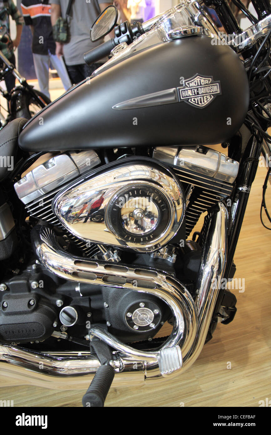 Harley-Davidson Motor Stockfoto