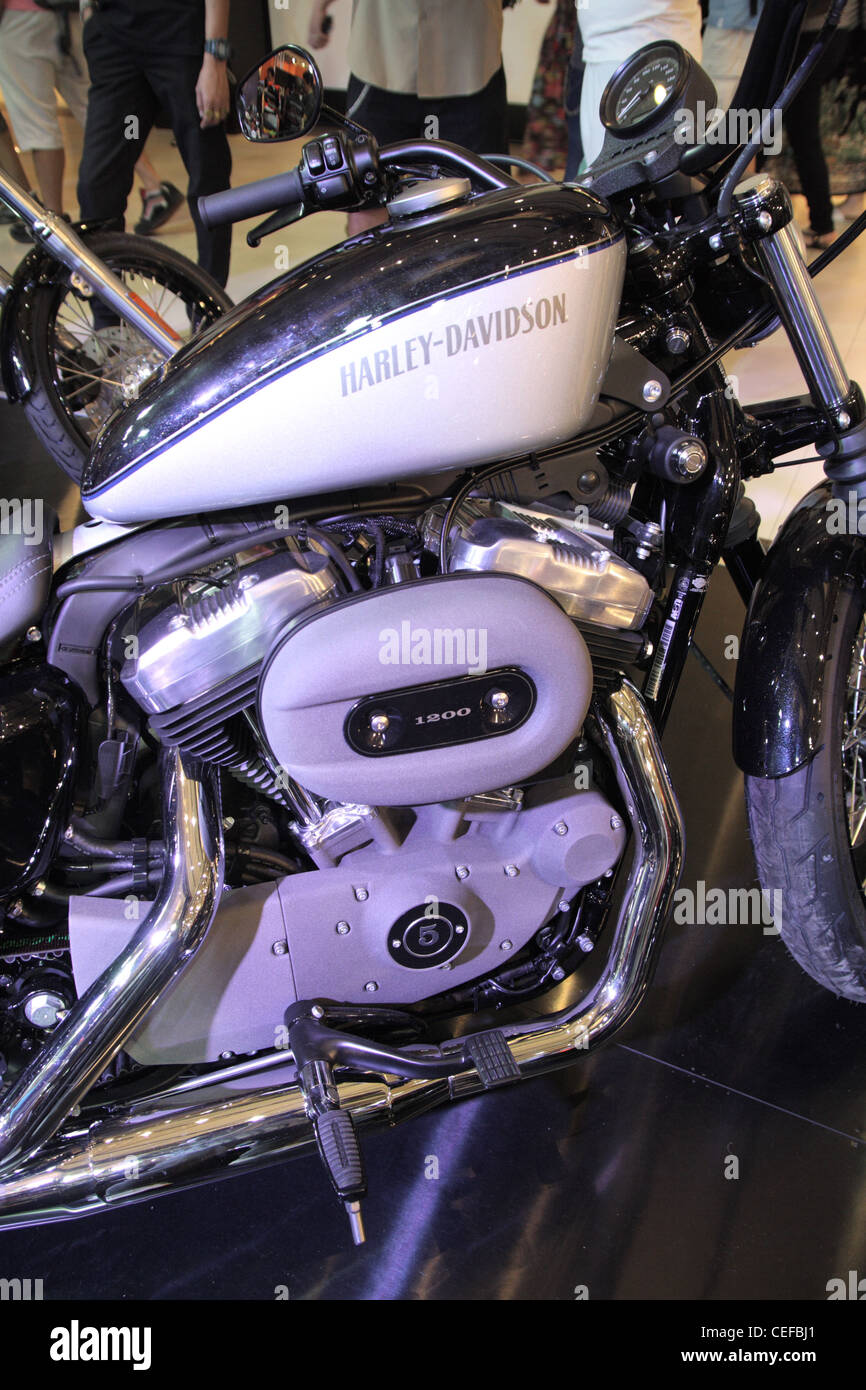 Harley-Davidson Motor Stockfoto