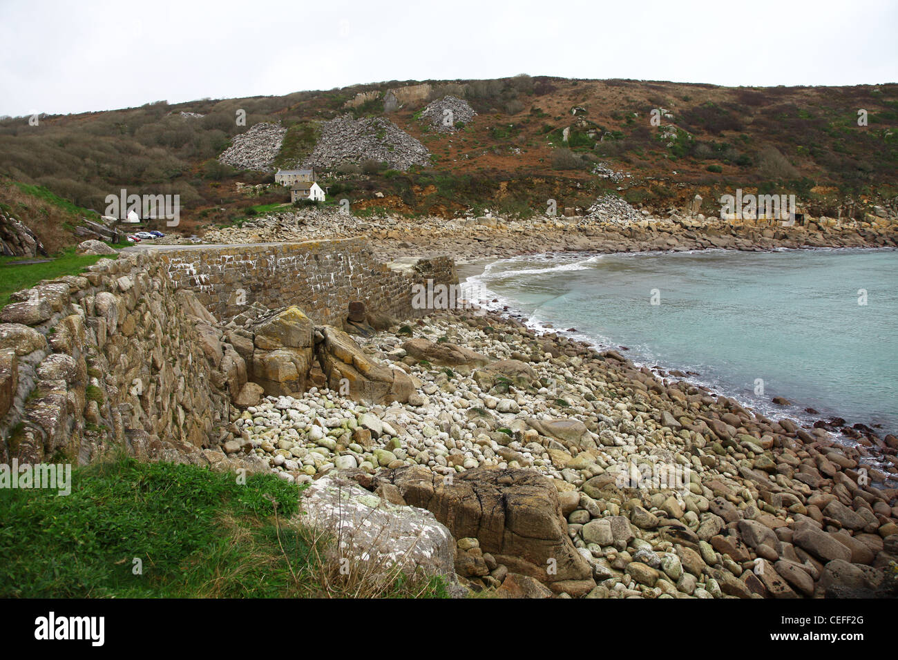 Lamorna Cove, Cornwall, West Country, England, Großbritannien Stockfoto