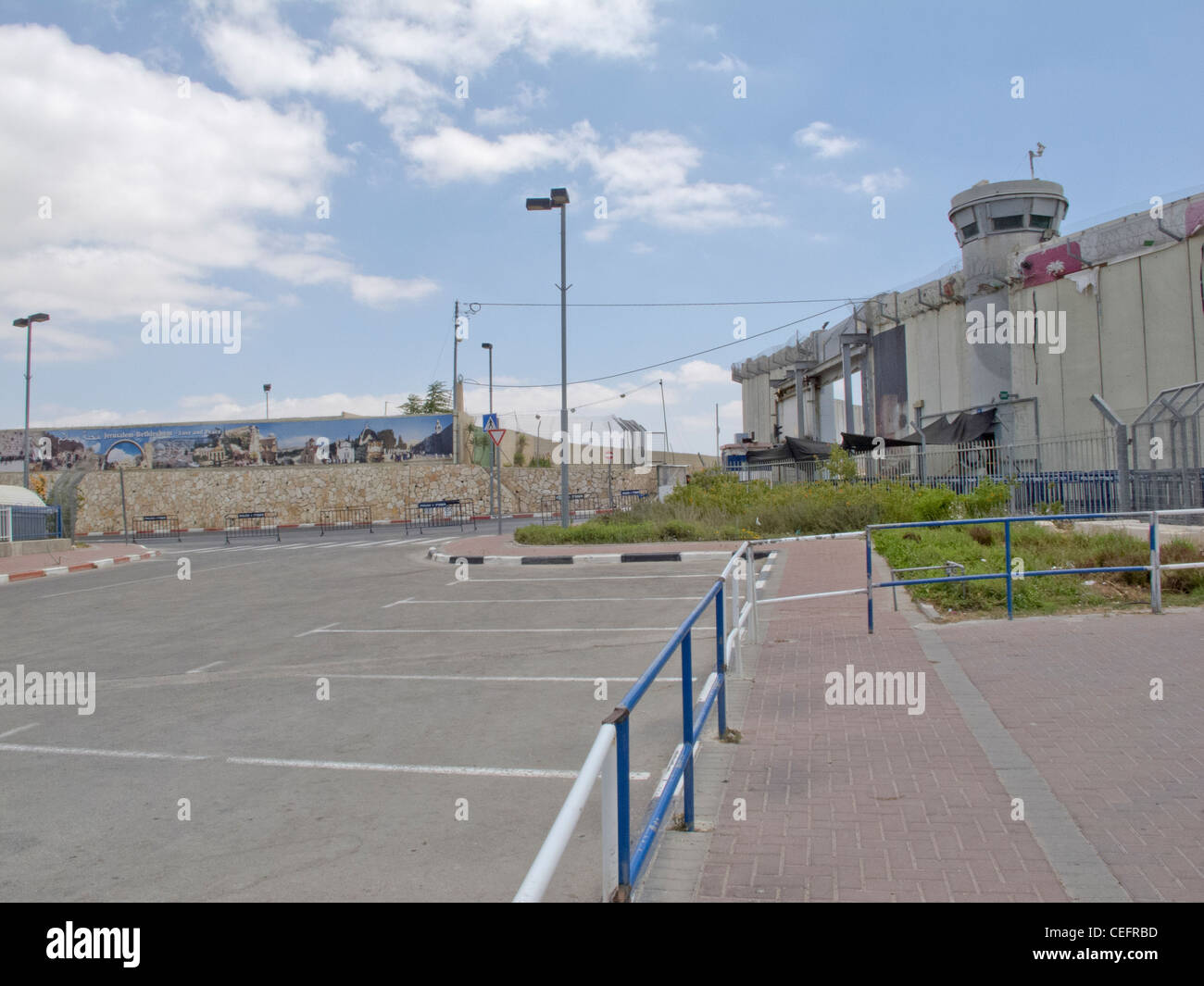 Palästina, West Bank, Israel militärisch besetzt Territorium. Betlehem Bereich. Stockfoto