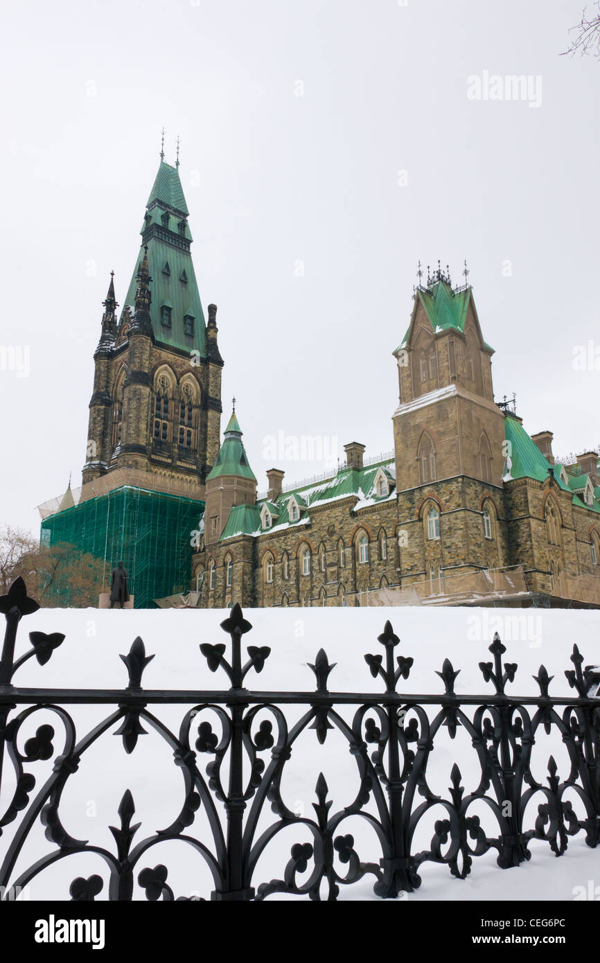 Parlament, Ottawa, Kanada Stockfoto