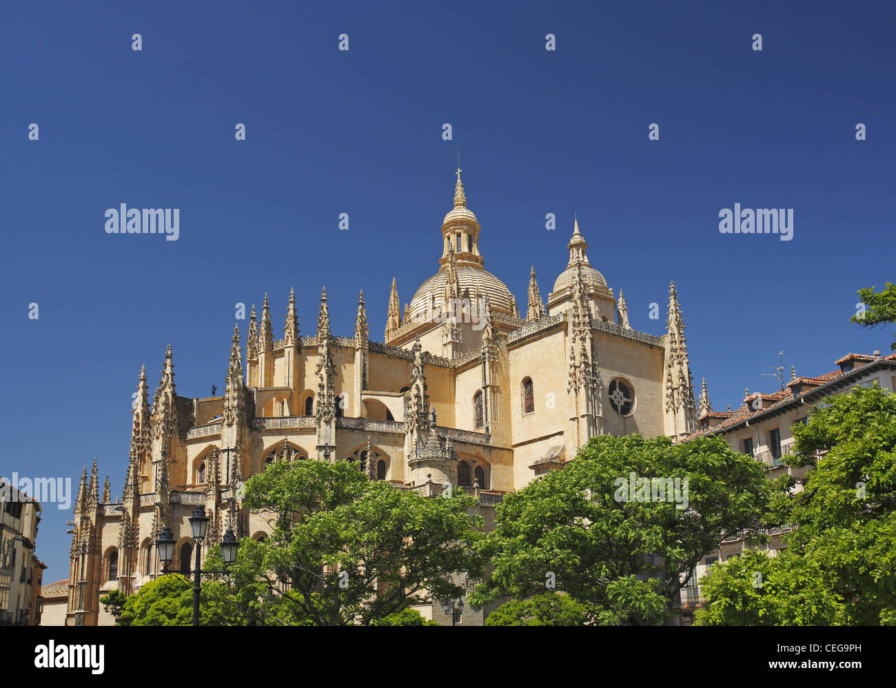 Segovia Kathedrale, Spanien Stockfoto