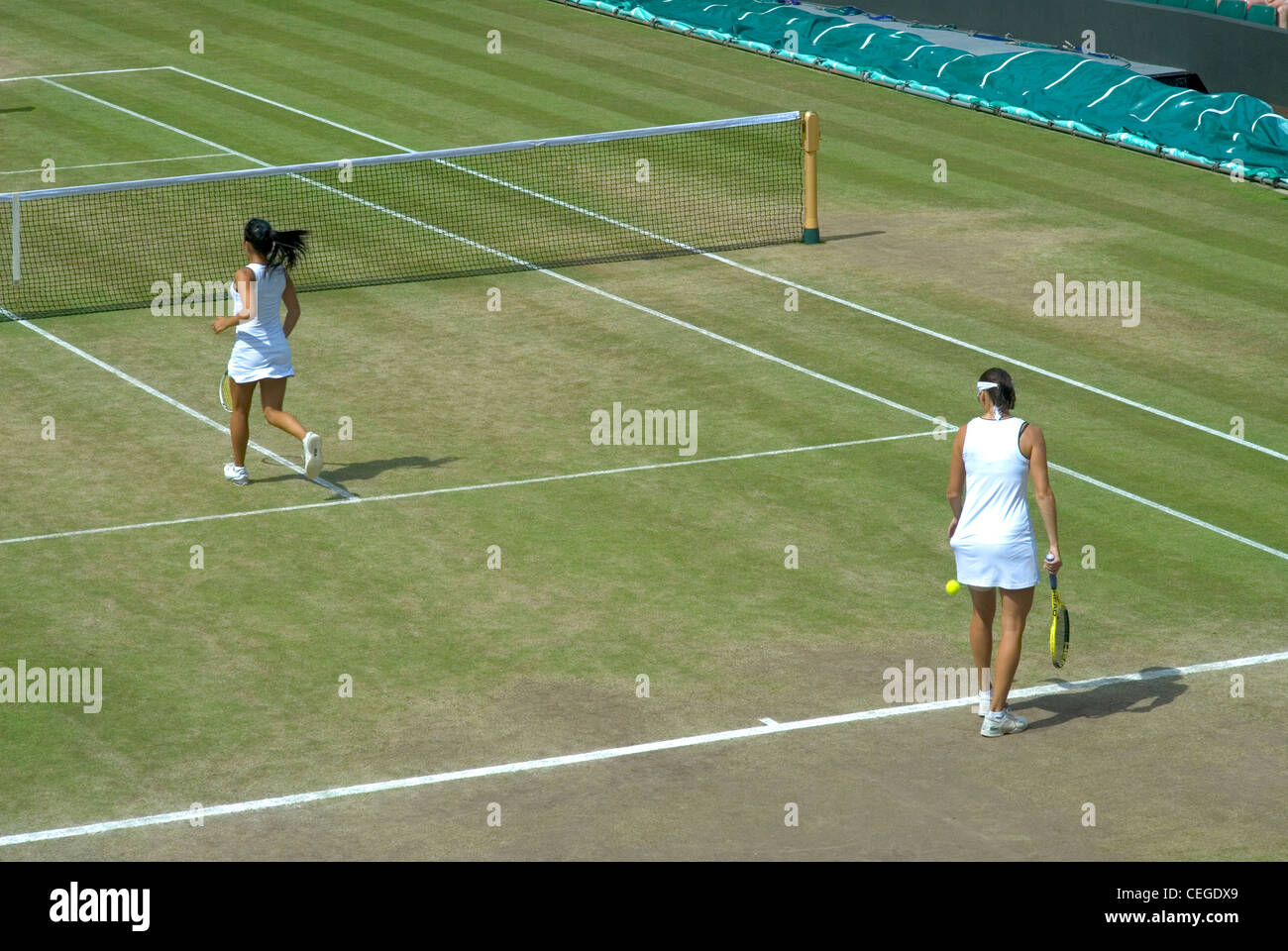 Die Wimbledon Tennis-Meisterschaften Stockfoto