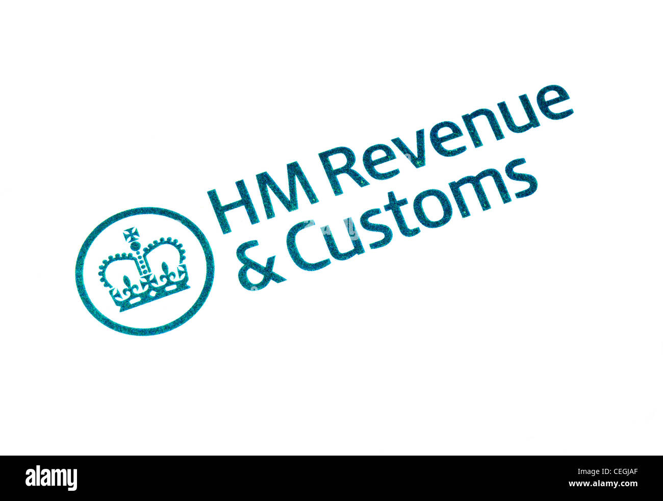 HM Revenue & Customs logo Stockfoto