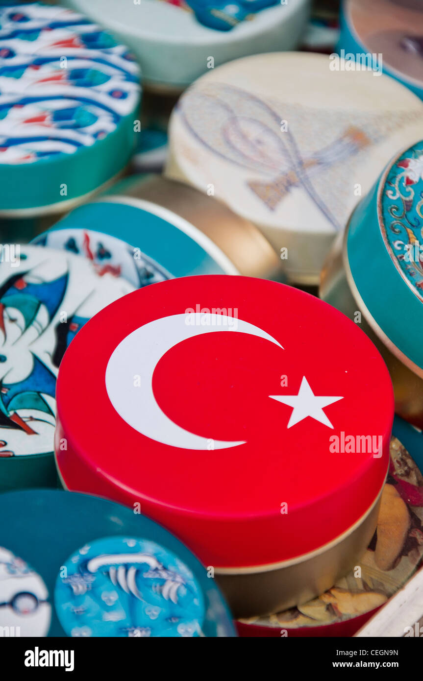 Türkische touristische souvenirs Stockfoto