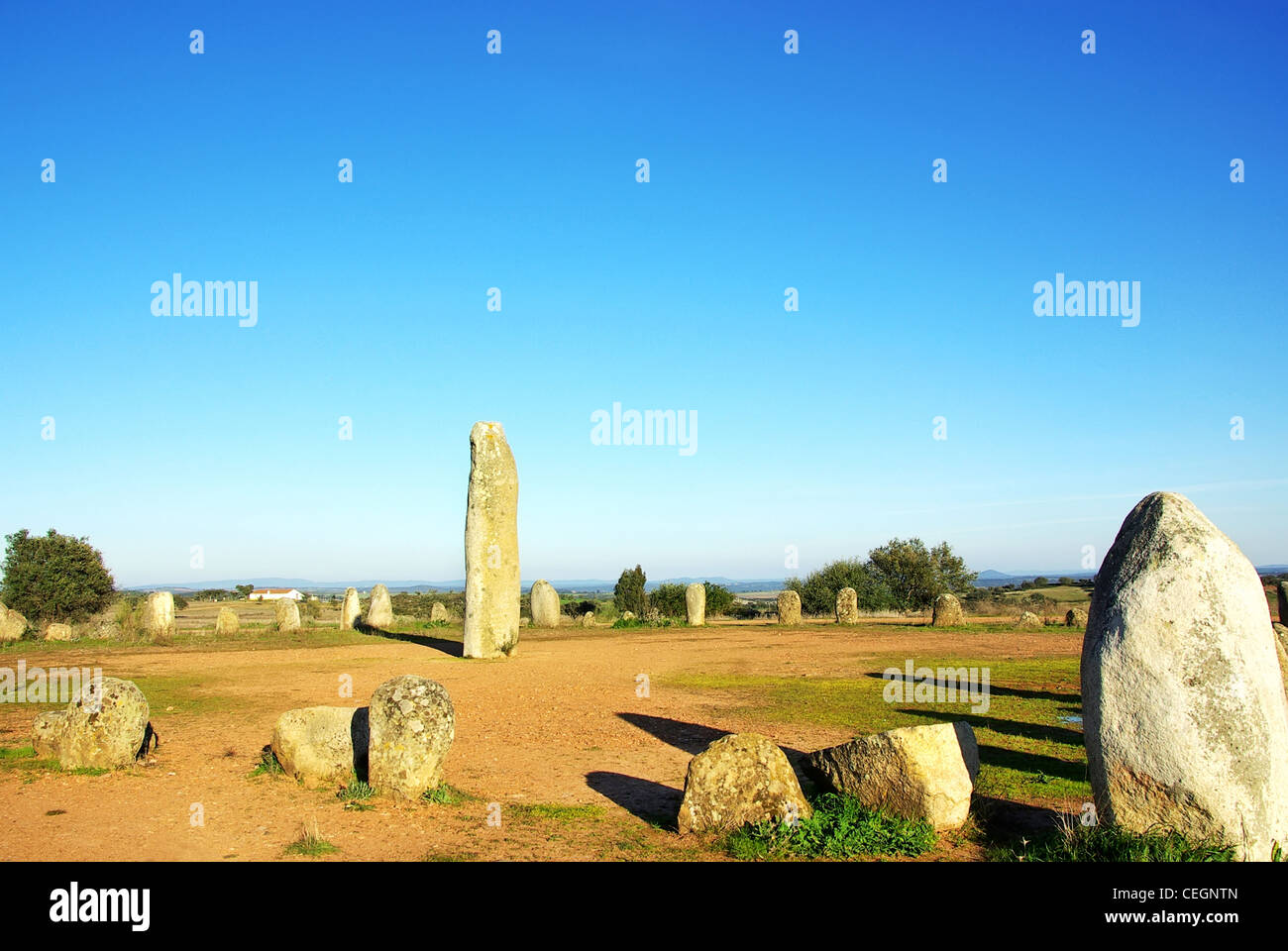 Megalithic Construction Stockfotos Megalithic Megalithic Construction Stockfotos Megalithic