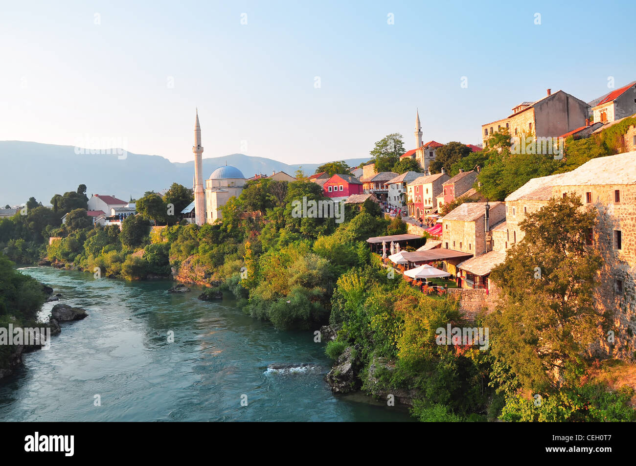 Mostar, Bosnien, Herzegowina, Bosnien und Herzegowina, alte, antike, osmanischen, klassisch, klassische Architektur, Architektur, Stein Stockfoto
