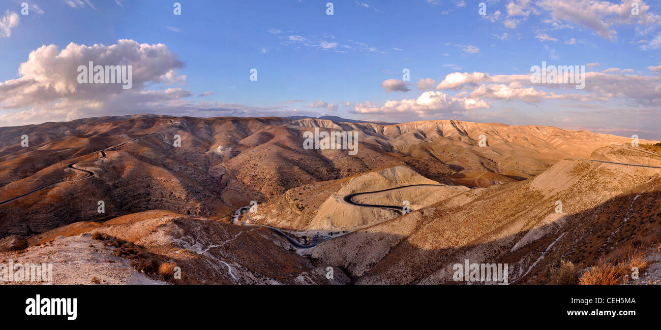 Judäa Wüste panorama Stockfoto