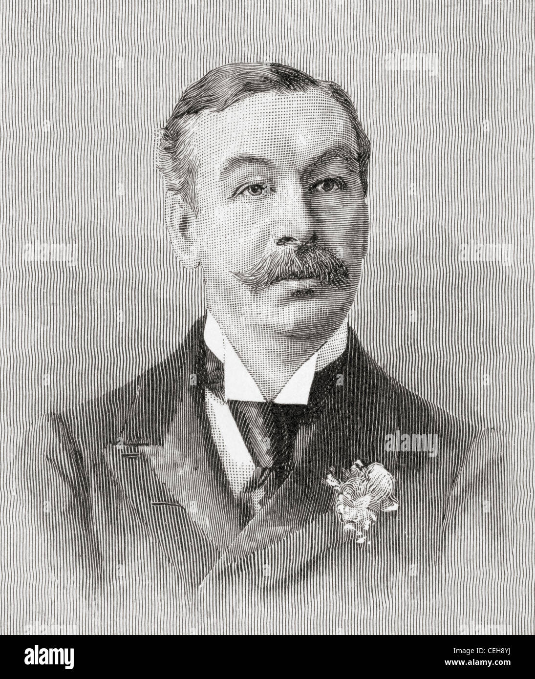 Charles Thomson Ritchie, 1. Baron Ritchie von Dundee, 1838 – 1906. Britischer Unternehmer und konservativer Politiker. Stockfoto