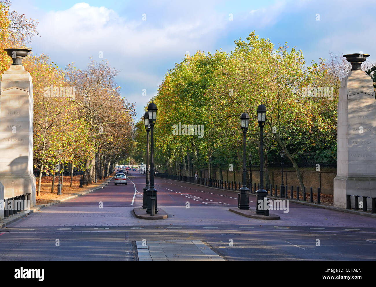 London: Constitution Hill Stockfoto