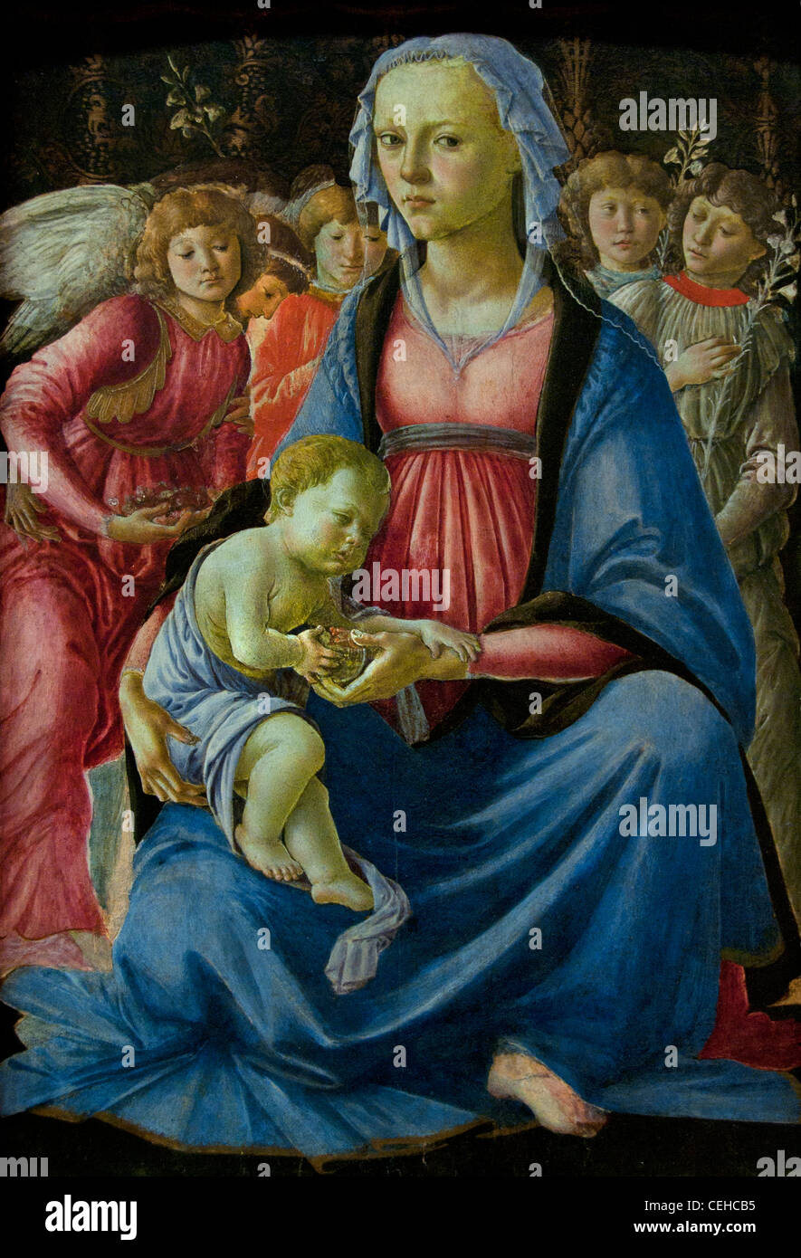 Maria mit Kind , Stockfoto