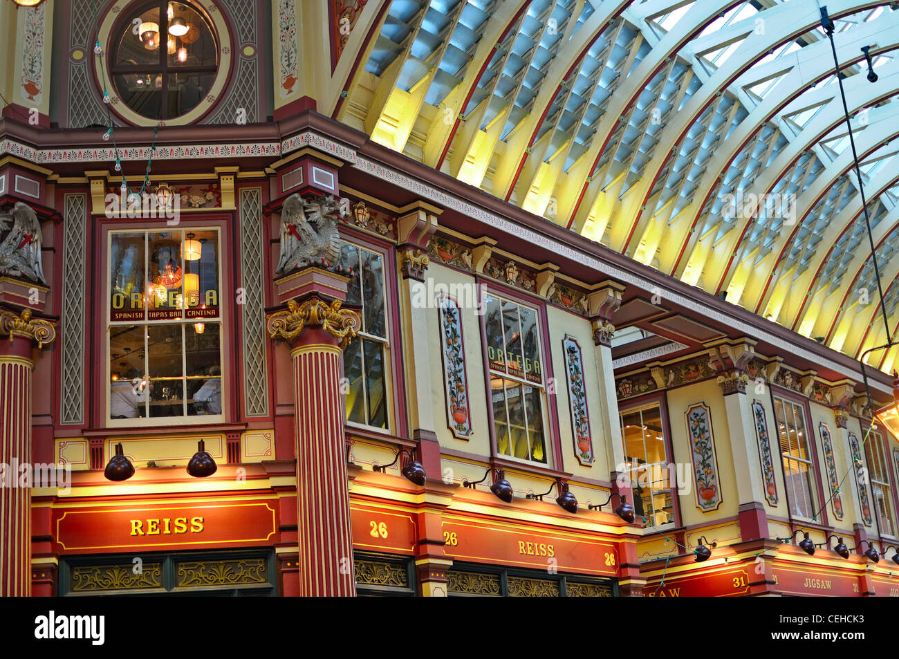 London: Leadenhall Market Stockfoto