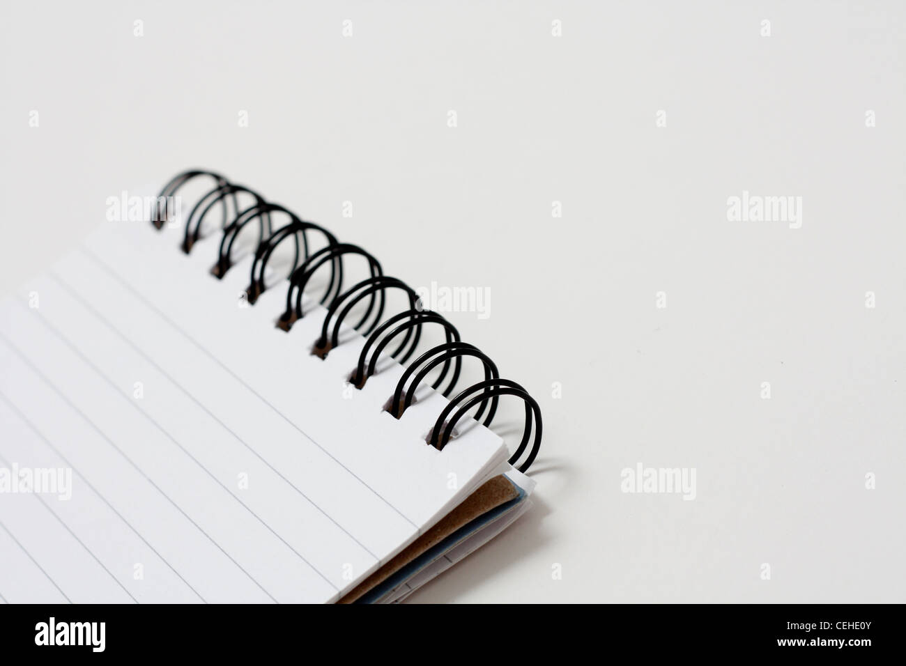 Notizblock Stockfoto