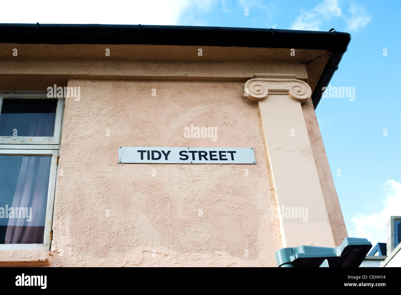 Ordentlich Straße, Straße, Zeichen, North Laine, Brighton, England Stockfoto