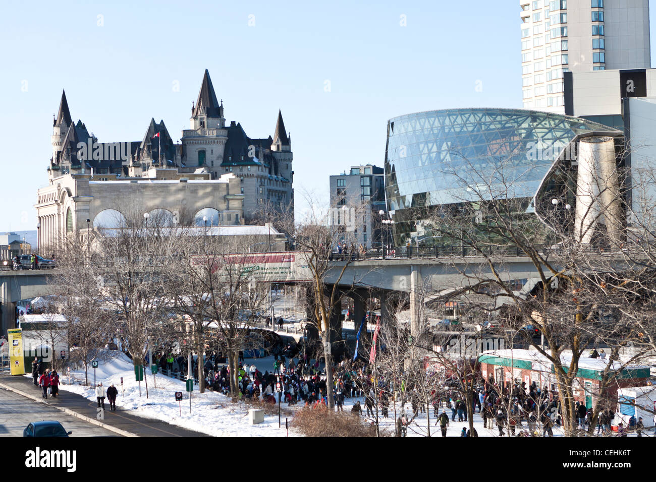Innenstadt von Ottawa Stockfoto