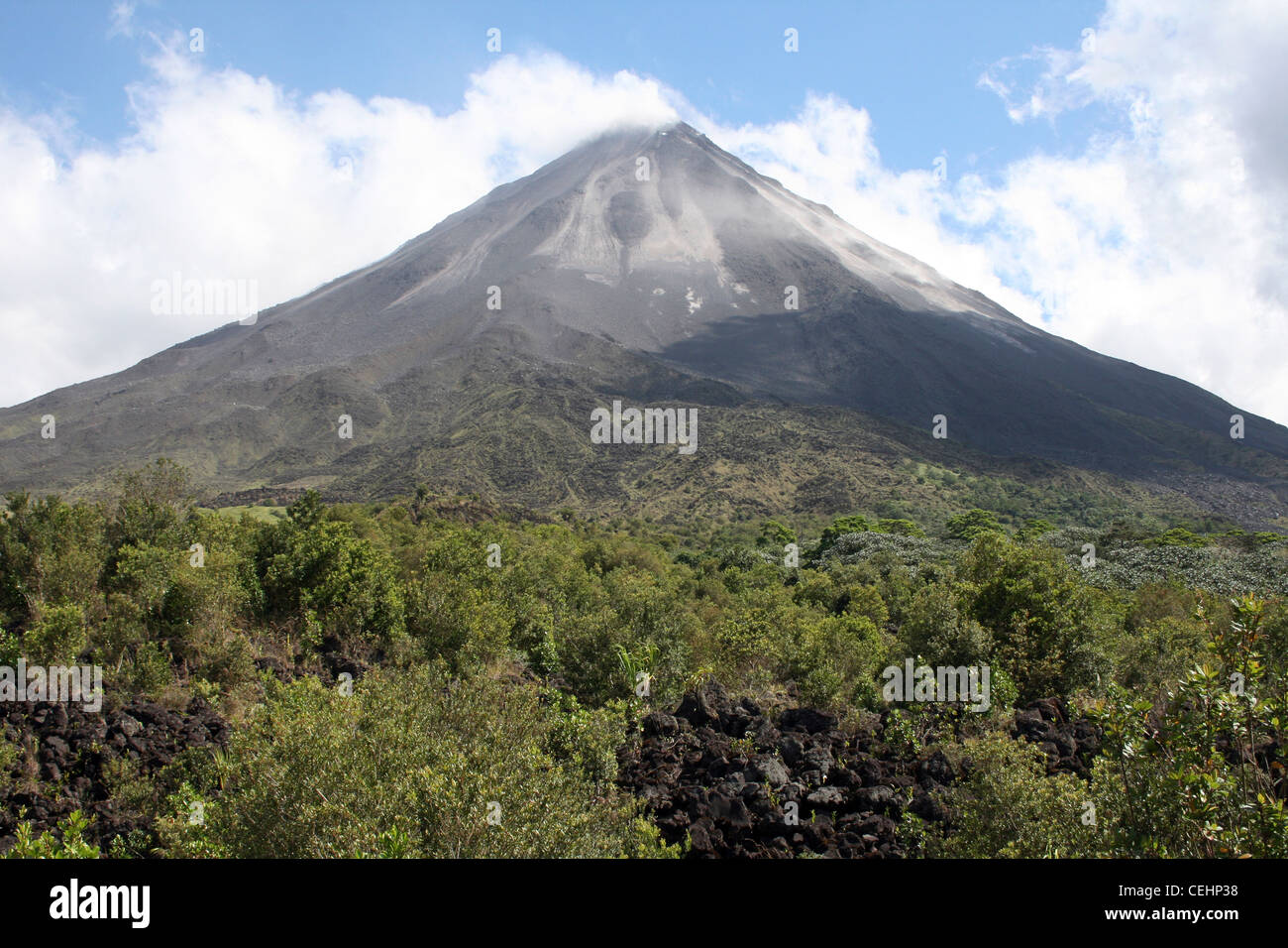 Arenal Vulkan-Nationalpark, Costa Rica Stockfoto