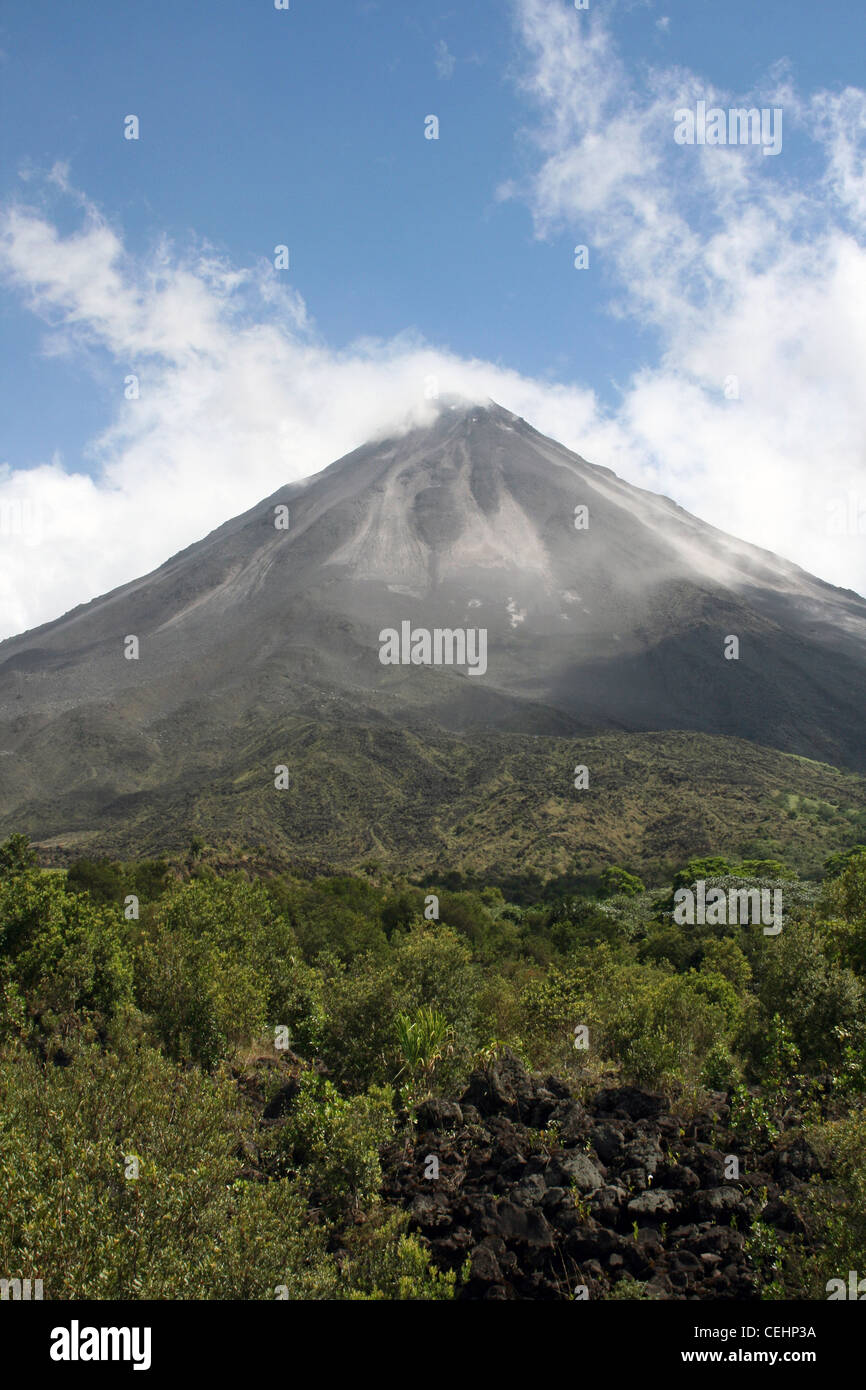 Arenal Vulkan-Nationalpark, Costa Rica Stockfoto