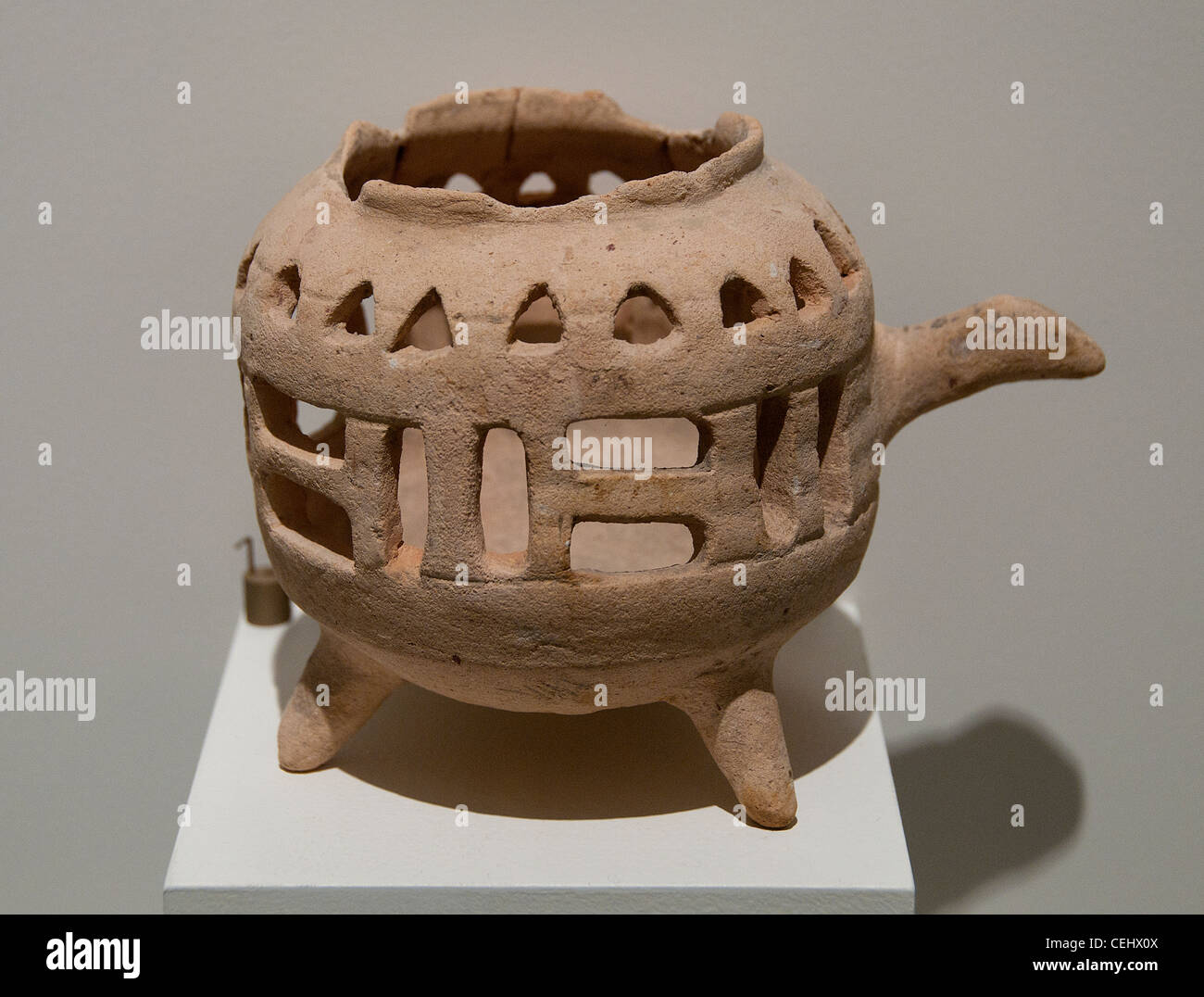 Brule Duft Stativ Keramik Vietnam Dong Tac Ära Giao Chi Thanh Hoa 1-3 Jahrhundert Stockfoto