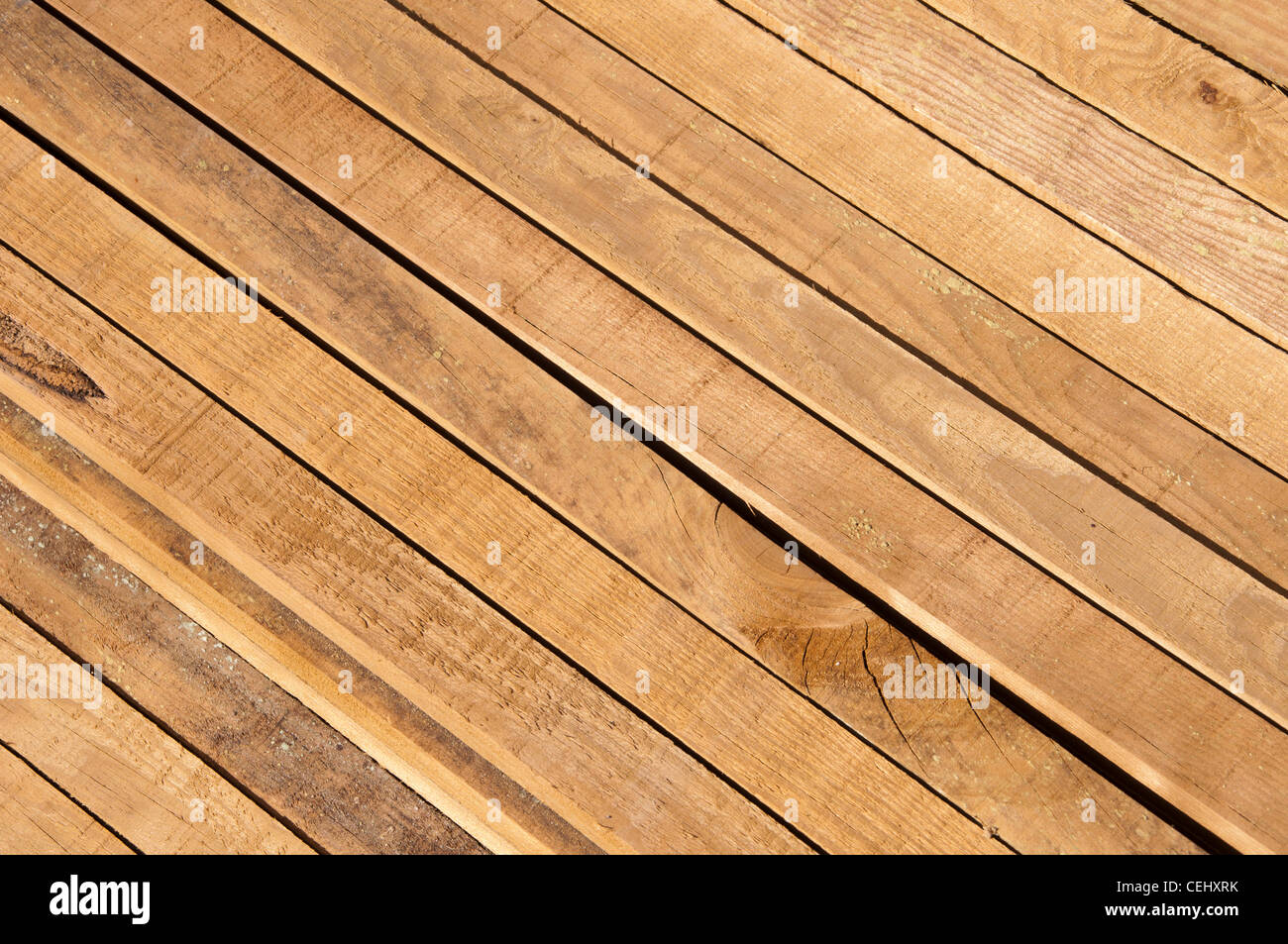 Stückholz-Hintergrund Stockfoto
