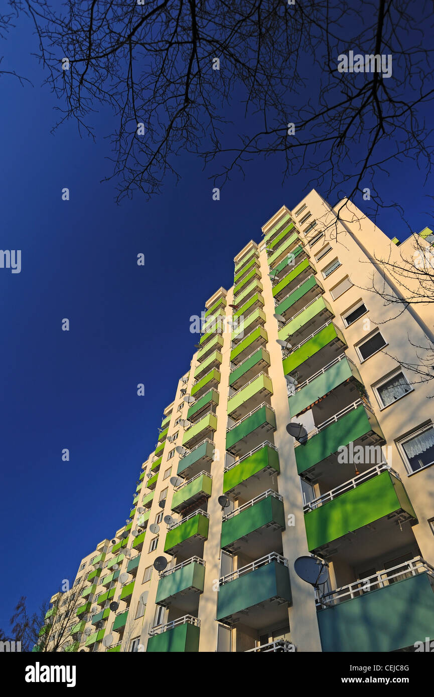 1960er Jahre Architektur Stockfoto