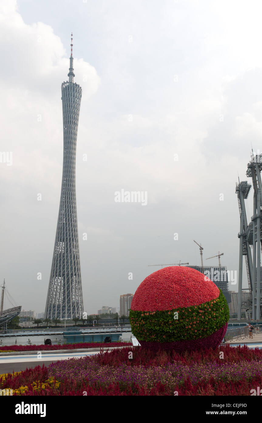 Guangzhou-Turm Stockfoto