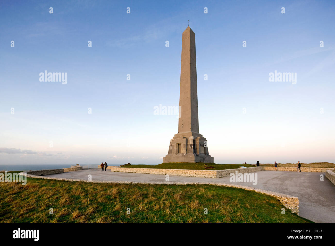 Das WWI Dover Patrol Denkmal am Cap Blanc Nez, Pas-de-Calais, Frankreich Stockfoto