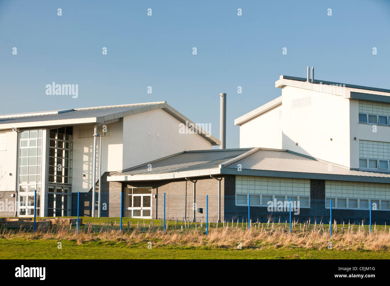 Whitburn Kirche von England Academy School in Whitburn zwischen Newcastle und Sunderland. Stockfoto