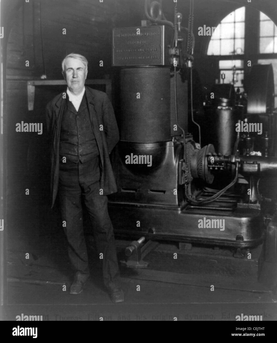 Thomas Edison Stockfoto
