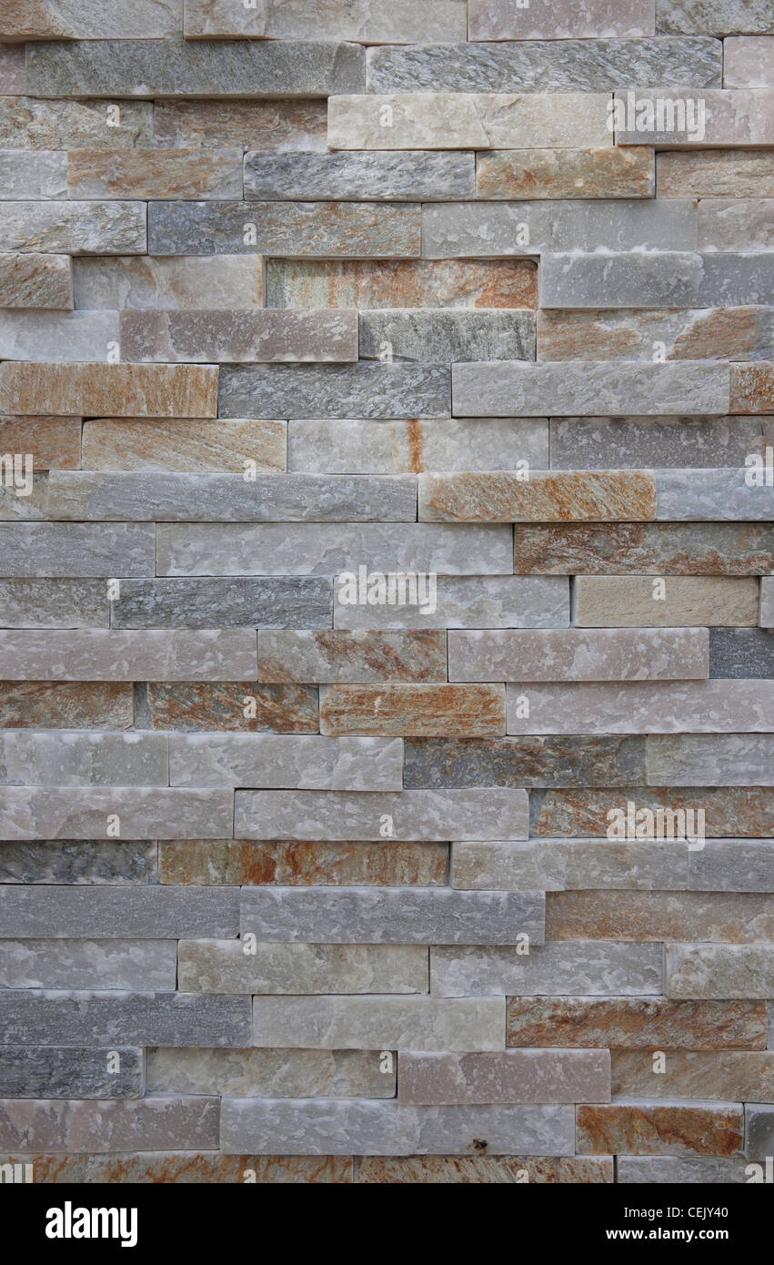 grauem Marmor oder Stein gemauerte Wand Hintergrund Stockfoto
