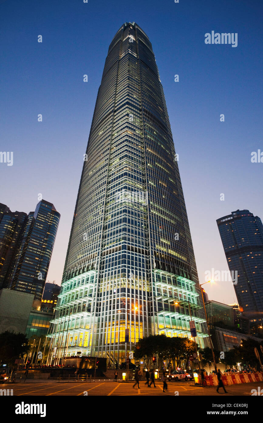 International Finance Centre Building, IFC, Hong Kong, China Stockfoto