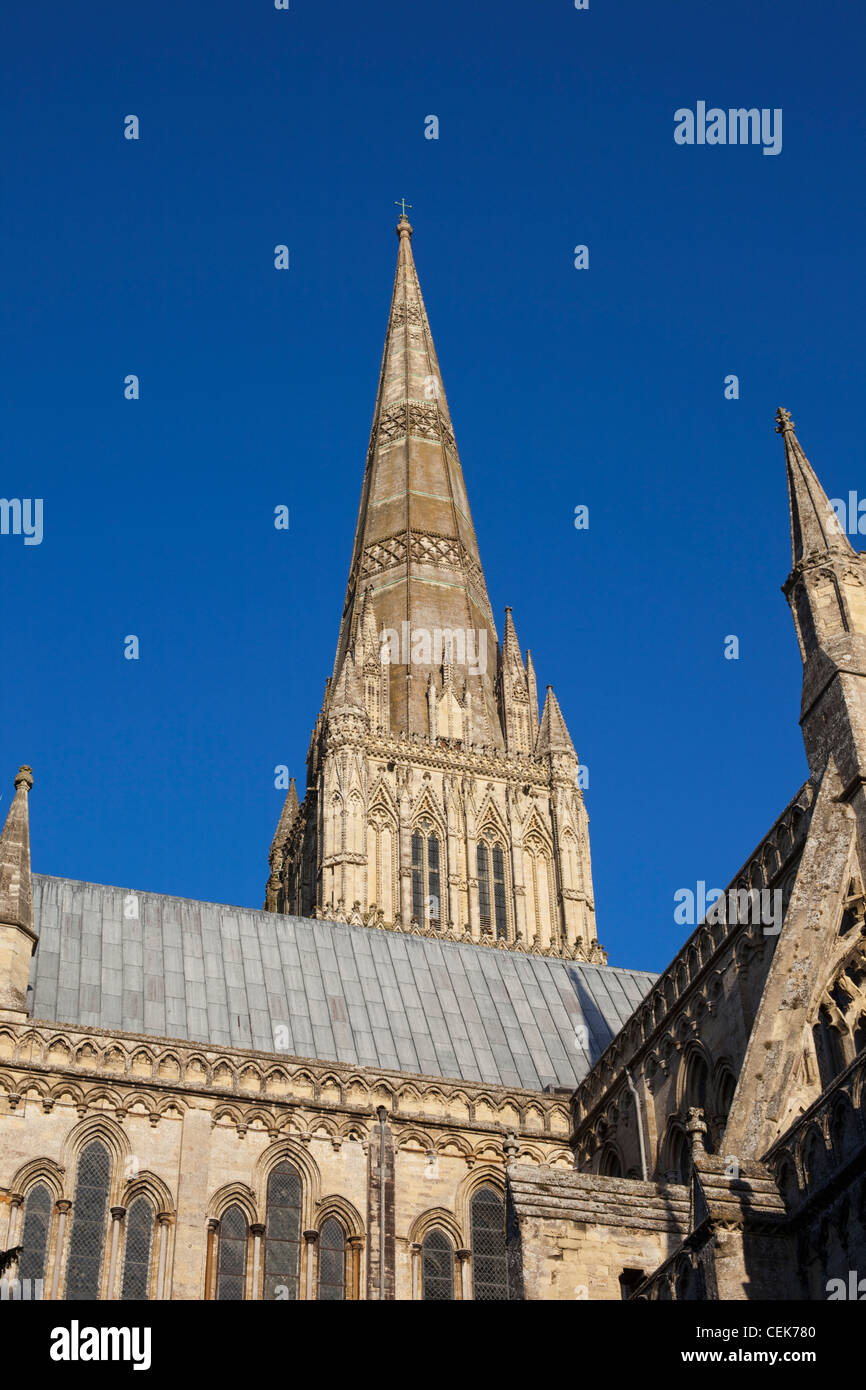 Kathedrale von Salisbury Wiltshire, England Stockfotografie Alamy