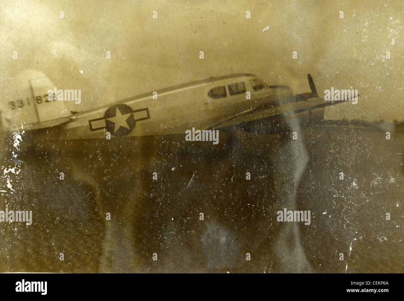 308. Bombergruppe, 14. Army Air Force, China Birma Indien, dem zweiten Weltkrieg WWII. Flugzeug-Kennzeichen 331828 Stockfoto