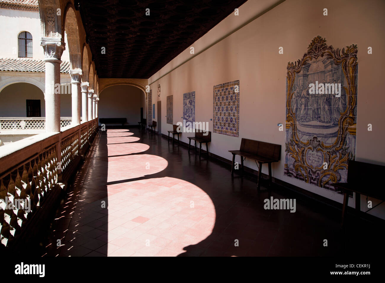 Spanien, Toledo, Santa Cruz Museum, Kloster Stockfoto