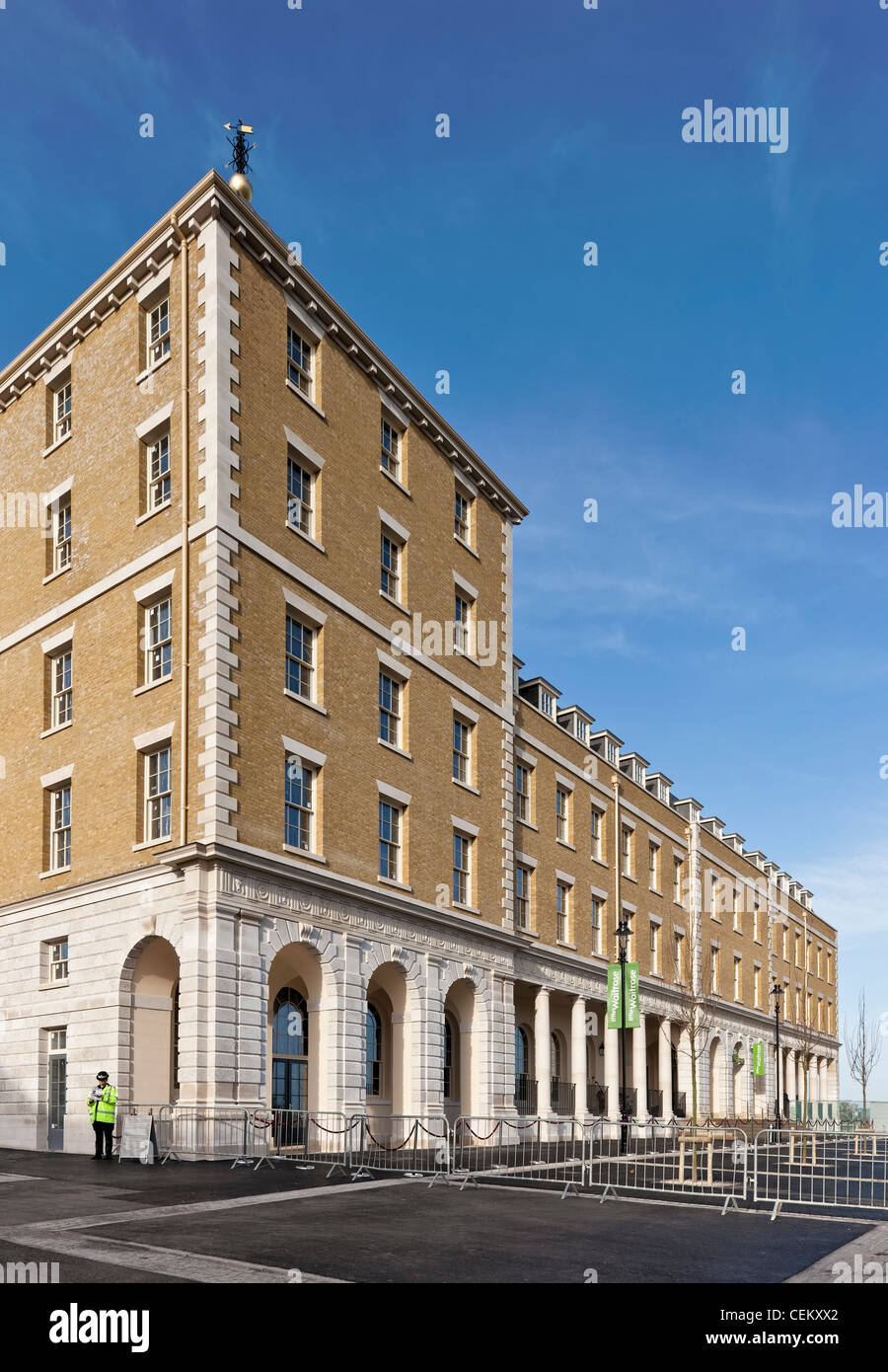 Wenig Waitrose Speicher in Verkehrssysteme, Teil des Thr Herzogtum von Cornwall. Stockfoto