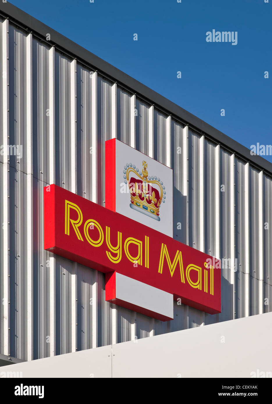 Royal Mail sortieren office Stockfoto