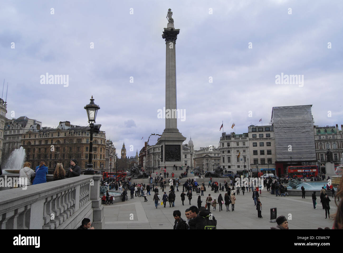 Das Denkmal für den großen Brand von London - London Sightseeing Vereinigtes Königreich Stockfoto