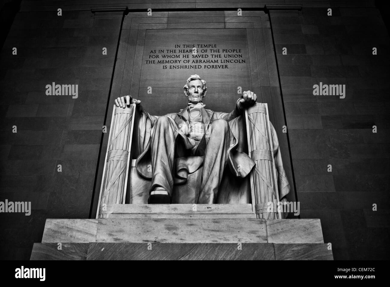 Lincoln Memorial Stockfoto