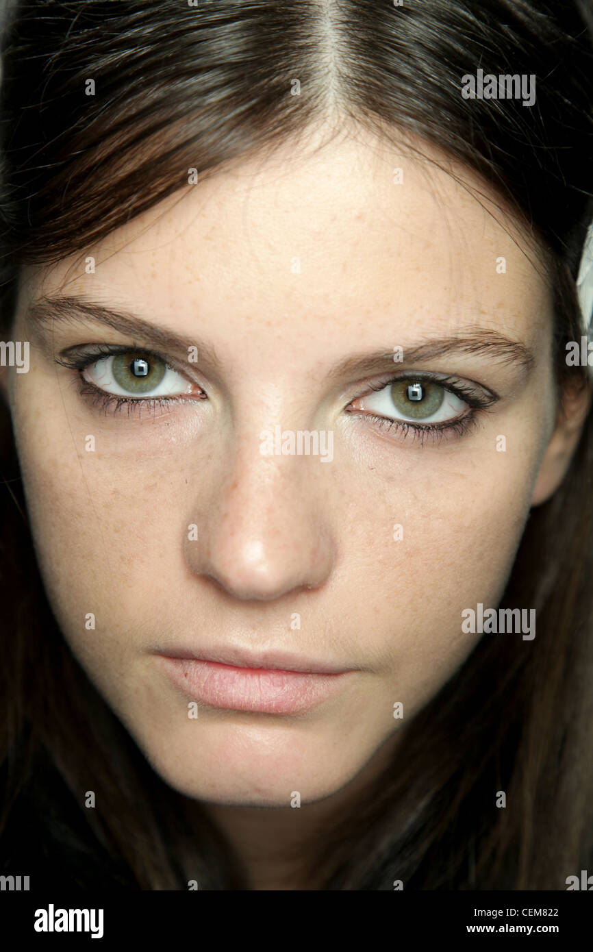 DKNY Backstage NewYork bereit zu Herbst Winter 2011 2012 tragen Stockfoto