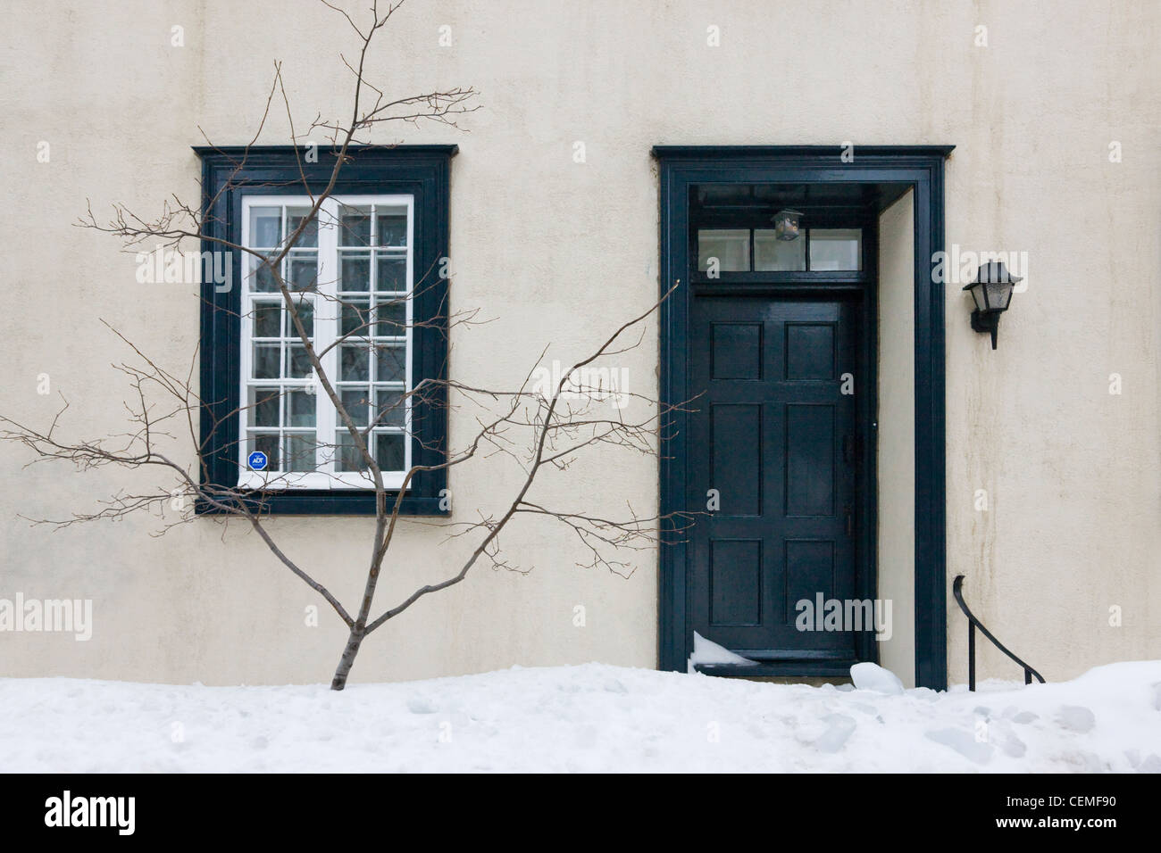 Altes Haus, Quebec City, Kanada Stockfoto