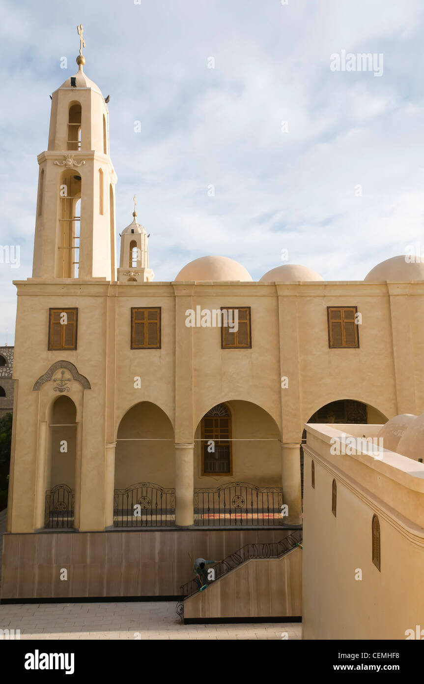 Deir Al Muharraq koptischen Kloster Assiyut Region Ägypten Stockfoto