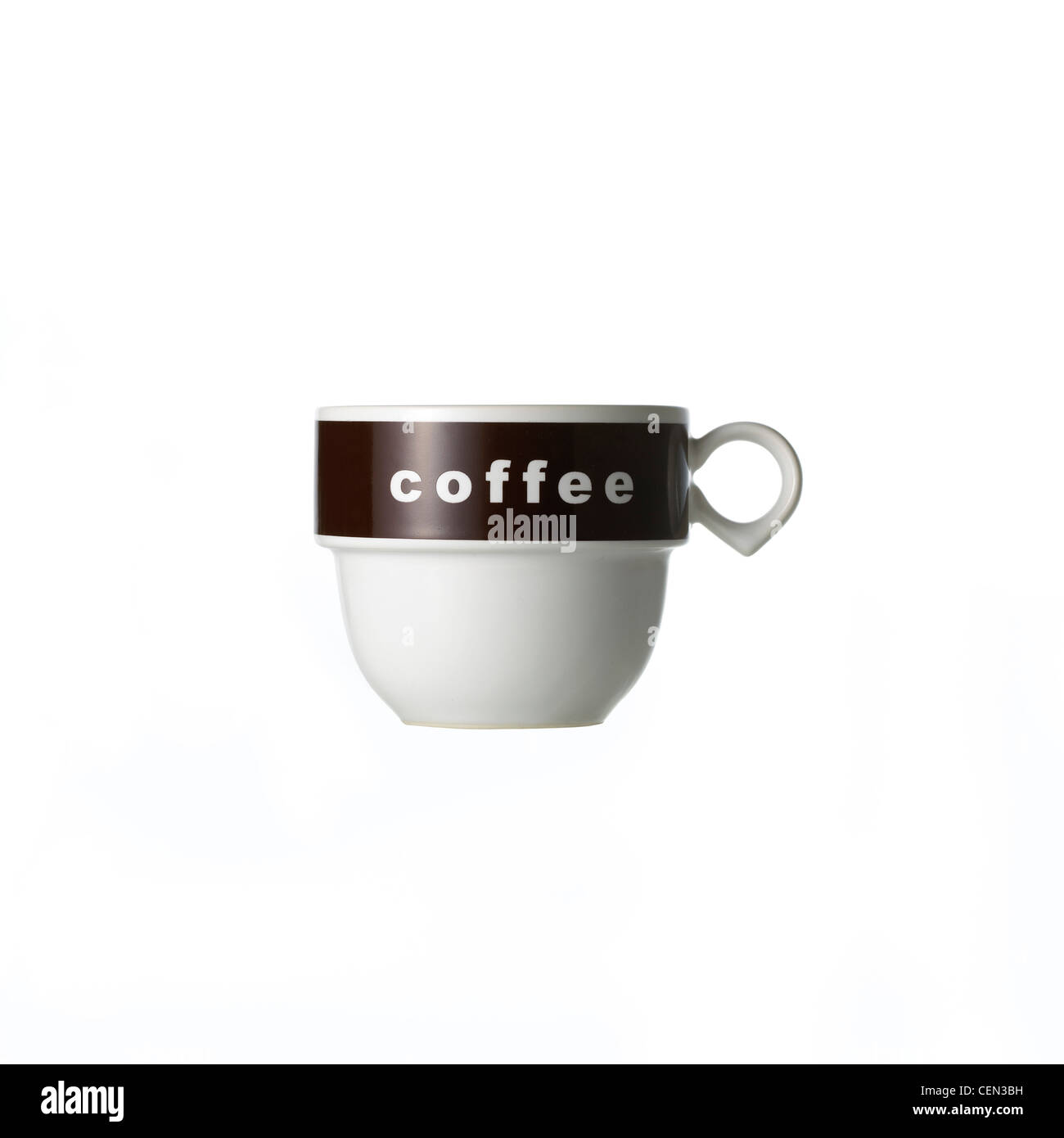 Kaffee-Obertasse Stockfoto