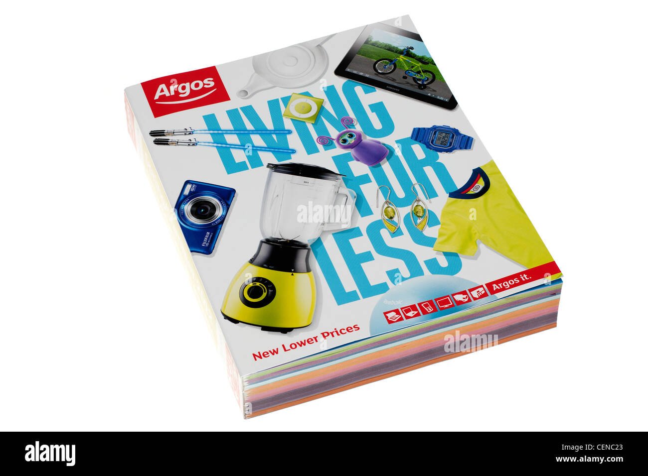 Argos Katalog Frühjahr/Sommer 2012 Stockfoto