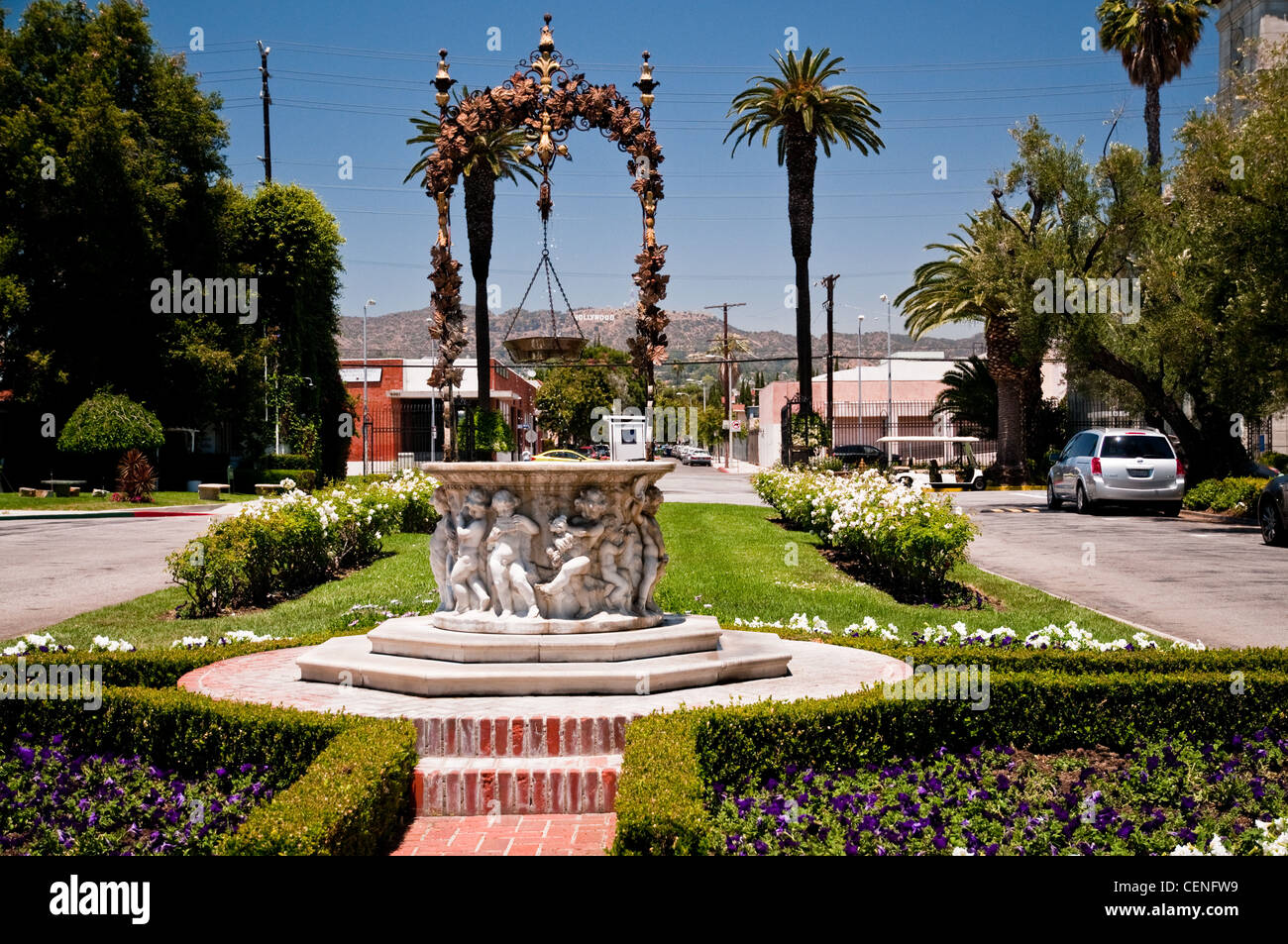 Hollywood Forever Cemetery in Hollywood, Los Angeles, Kalifornien, USA Stockfoto