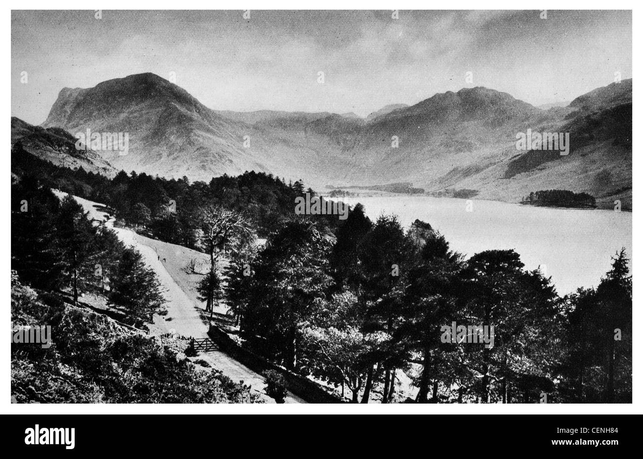 Buttermere See Cumbria England englischen Lake District North West UK Stockfoto